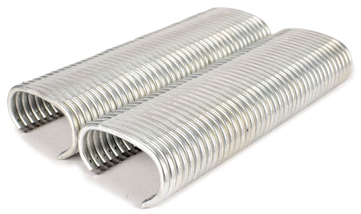 1/2" Galvanized Hog Rings - 475 Count Bag For Cages, Traps, Sausage Casings, Upholstery - View #5