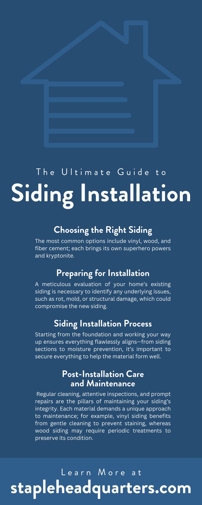 The Ultimate Guide to Siding Installation